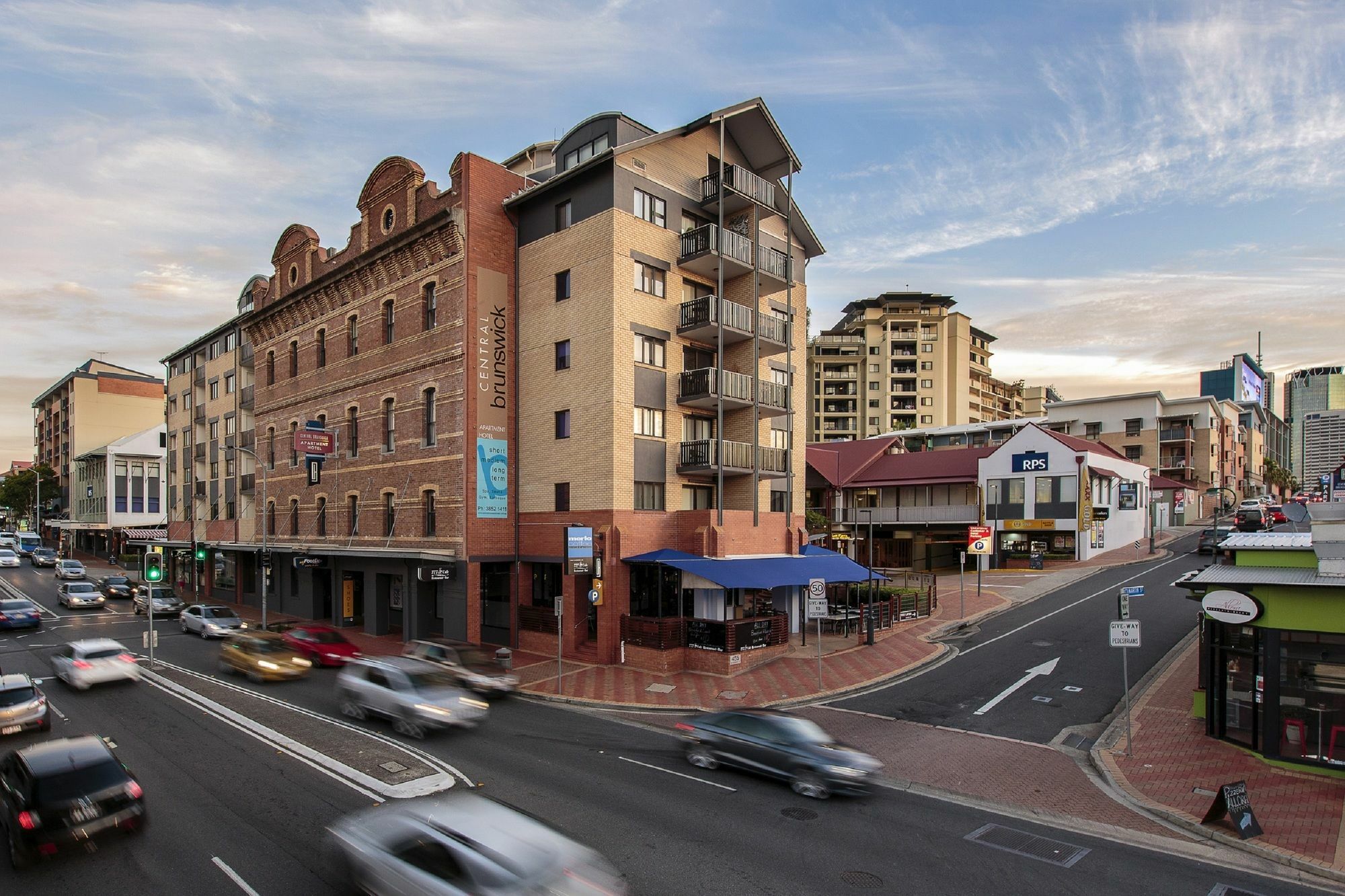 Central Brunswick Apartment Hotel Brisbane Bagian luar foto